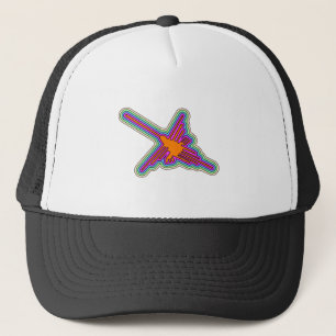 Nazca Hummingbird Peru Drawing Trucker Hat