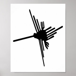 Nazca Hummingbird poster