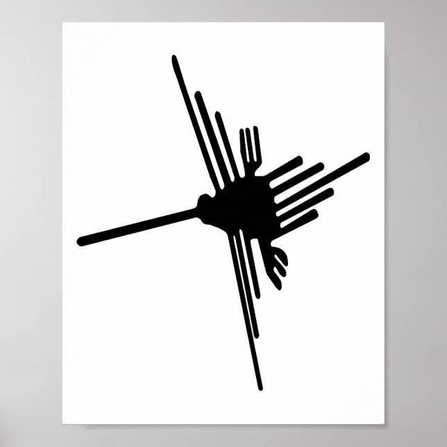 Nazca Hummingbird poster (Front)