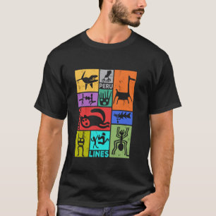 Nazca Lines Ancient Astronaut South America Peru G T-Shirt