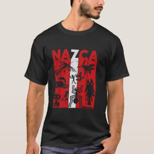 Nazca Lines South America Ancient Astronaut Peru T-Shirt
