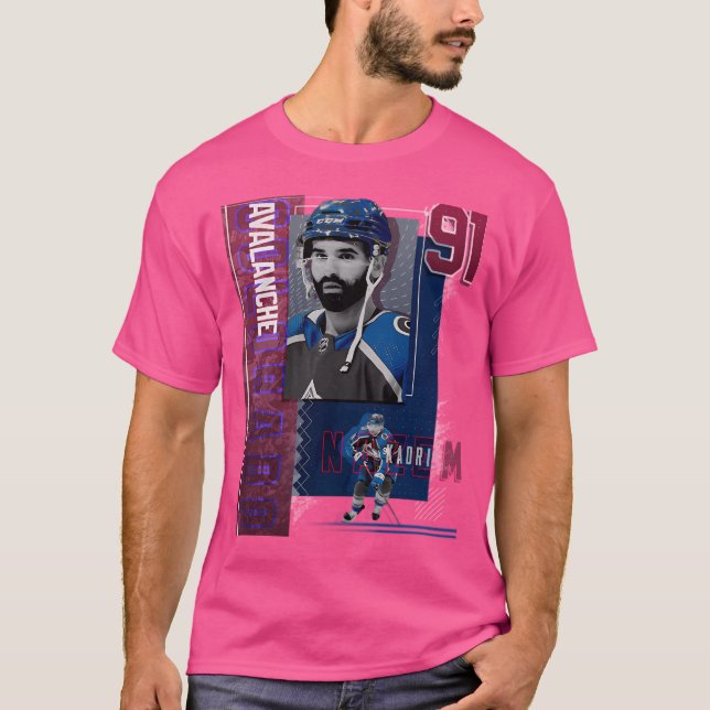 Nazem Kadri Paper Poster Version 2 T-Shirt (Front)