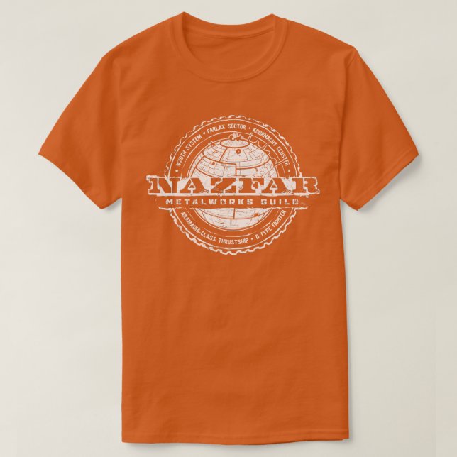 Nazfar Metalworks Guild T-Shirt (Design Front)