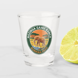 Nazinga Game Ranch Burkina Faso Shot Glass