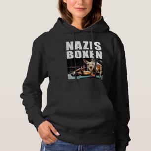 Nazis Boxing Demo Against Right And Violence With Hoodie