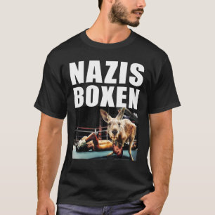 Nazis Boxing Demo Against Right And Violence With T-Shirt