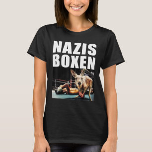Nazis Boxing Demo Against Right And Violence With T-Shirt