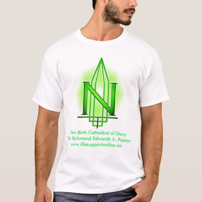 NB Black T T-Shirt (Front)