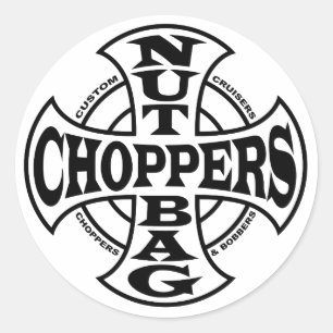 NBC CLASSIC ROUND STICKER