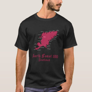 NC500 SCOTLAND NORTH COAST 500 T-Shirt