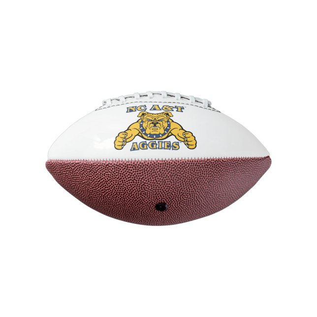 NC A&T Aggies | Aggie Bulldog American Football (Rotated 270)