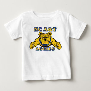 NC A&T Aggies   Aggie Bulldog Baby T-Shirt
