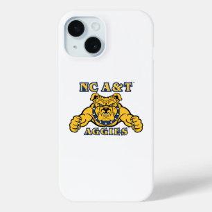 NC A&T Aggies Aggie Bulldog iPhone 15 Case