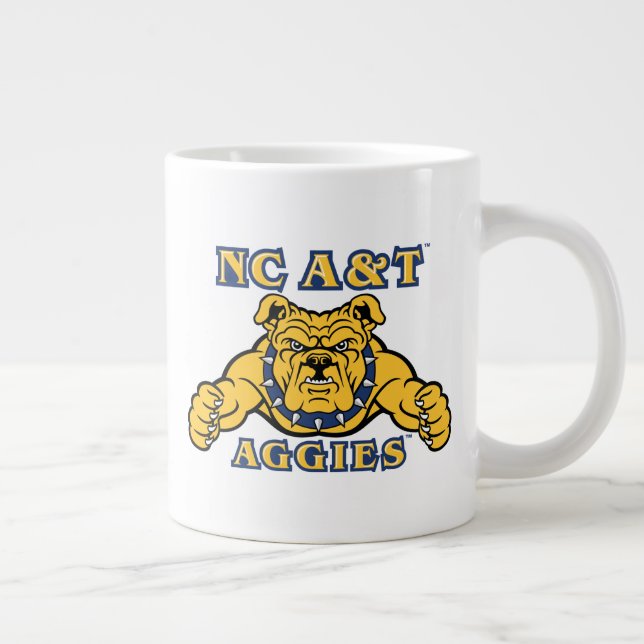 NC A&T Aggies | Aggie Bulldog Large Coffee Mug (Right)