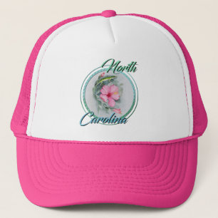 NC Anole & Hibiscus Trucker Hat
