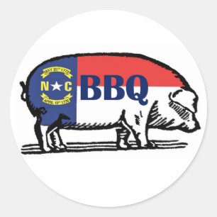 NC BBQ sticker