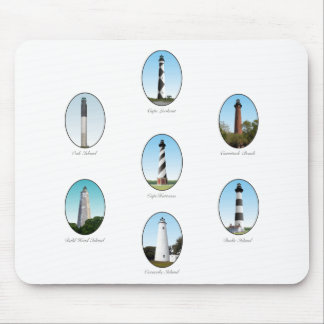 NC Lighthouses Combo Two Mouse Mat