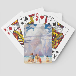 NC Wyeth The Giant Artwork Beach Coastal Playing Cards