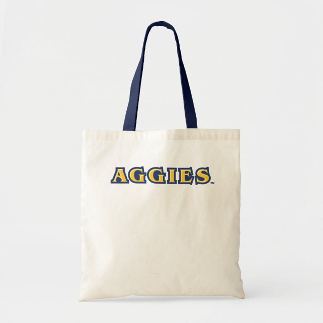 NCA&T State University | Aggies Wordmark Tote Bag (Front)