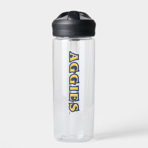 NCA&T State University   Aggies Wordmark Water Bottle