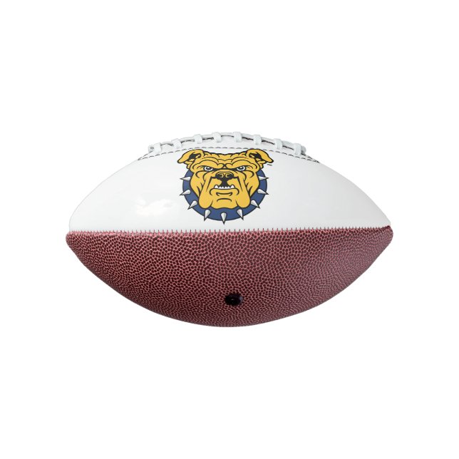 NCA&T State University | Bulldog Face American Football (Rotated 270)