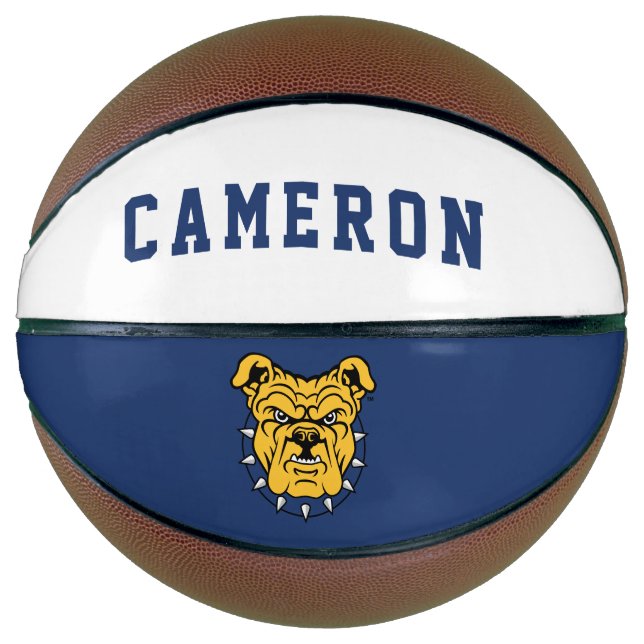 NCA&T State University | Bulldog Face Basketball (Front)