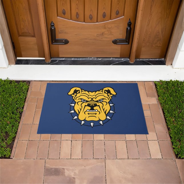 NCA&T State University | Bulldog Face Doormat (Outdoor)