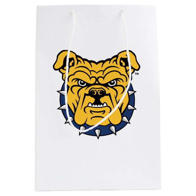 NCA&T State University | Bulldog Face Medium Gift Bag (Front)