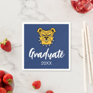 NCA&T State University   Bulldog Face Napkin