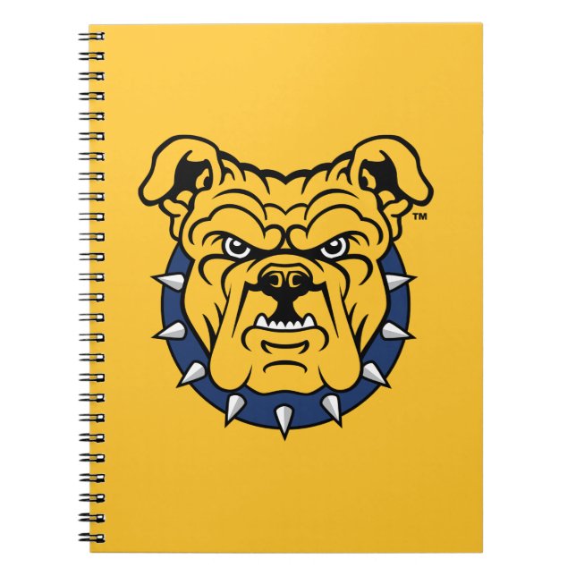 NCA&T State University | Bulldog Face Notebook (Front)