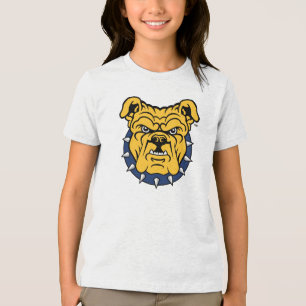 NCA&T State University   Bulldog Face Tri-Blend Shirt