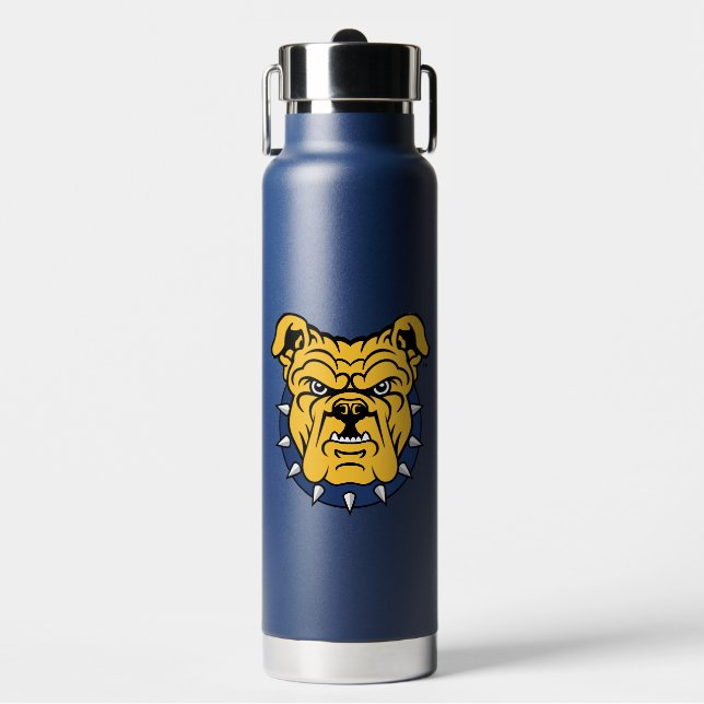 NCA&T State University | Bulldog Face Water Bottle (Front)