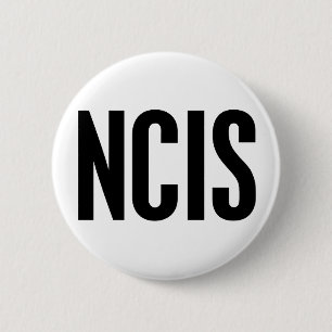 NCIS 6 CM ROUND BADGE