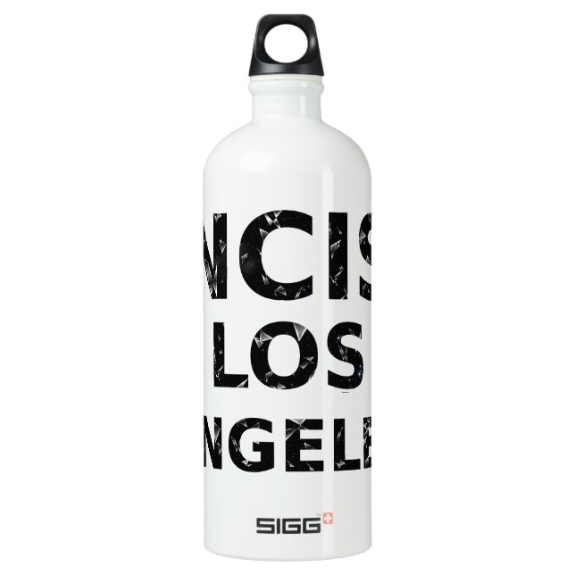 NCIS Los Angeles Logo Water Bottle (Front)