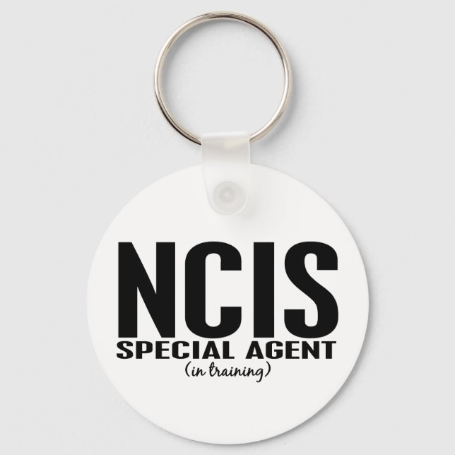 NCIS Special Agent In Training 1 Key Ring (Front)