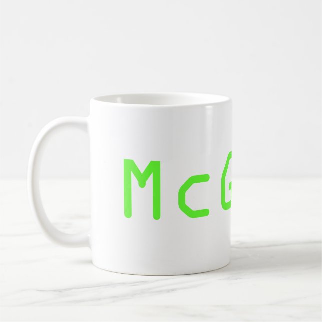 NCIS TV Show Mug McGeek (Left)