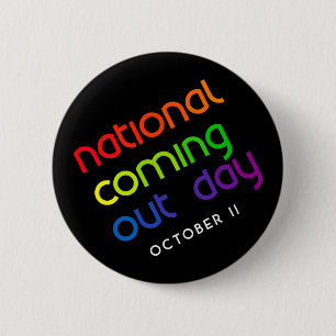 NCOD Rising Black Button