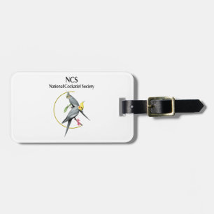 NCS Luggage Tag w/Leather Strap