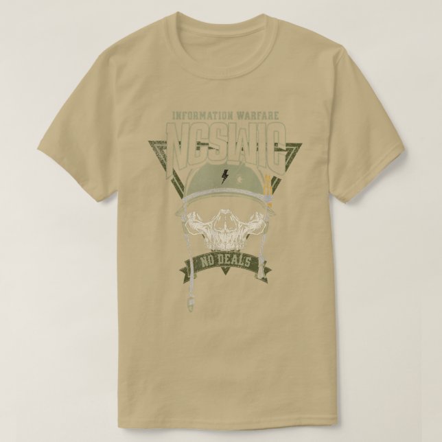 NCSWICInformation Warfare  T-Shirt (Design Front)