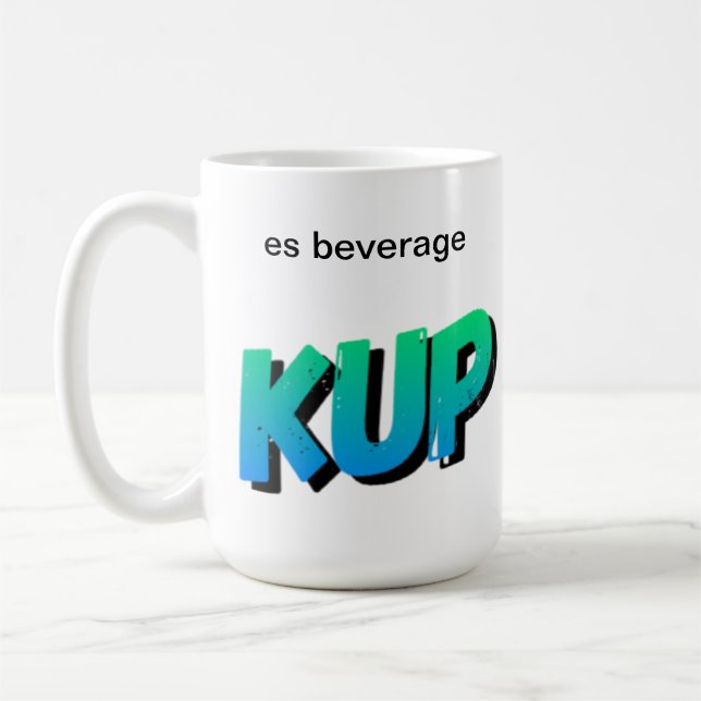 ND for ES - Official KUP KLUB Coffee Mug (Left)