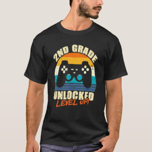 Nd Grade Level Unlocked Game On 2nd Grade Back To T-Shirt
