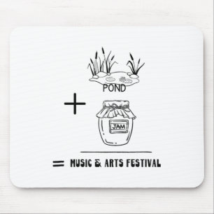 Nd Jam Rad City Michigan Michigander Music Arts Fe Mouse Mat