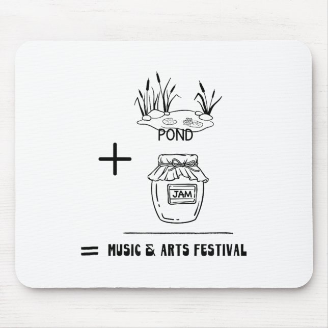 Nd Jam Rad City Michigan Michigander Music Arts Fe Mouse Mat (Front)