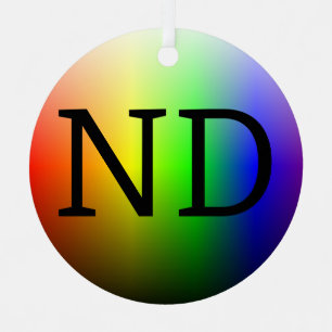 ND (NeuroDiverse) Metal Tree Decoration