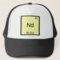 Nd - No Duh Chemistry Element Symbol Funny