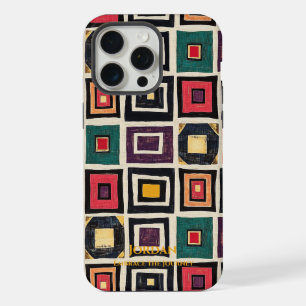 Ndebele Geometry – Artistic Cultural Fusion iPhone 15 Pro Max Case