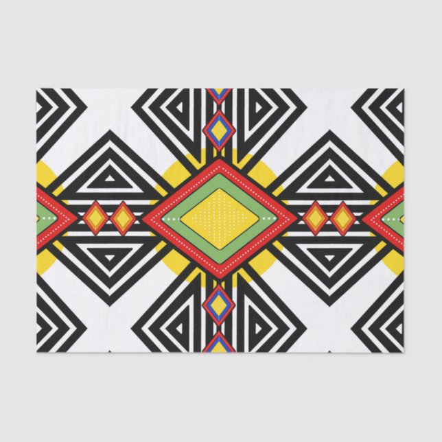 Ndebele Tissue Paper (Front)