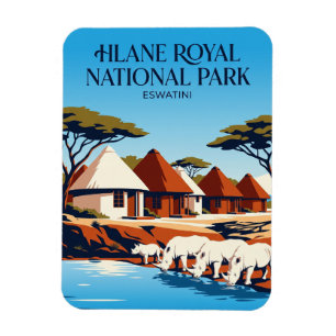 Ndlovu Camp Eswatini Magnet