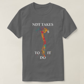 NDT TAKES BRAINS R EEG/EP T.,CNIM,CLTM, FASET T-Sh T-Shirt