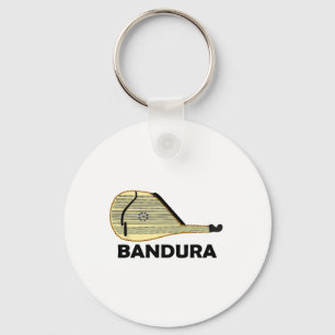 Ndura - Ukrainian Instrument Kobza Ukraine Folk Mu Key Ring